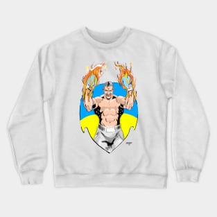 Usyk fire Crewneck Sweatshirt